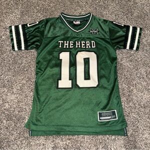 Marshall Thundering Herd Green #10 Chad Pennington Jersey Youth Medium (12/14)
